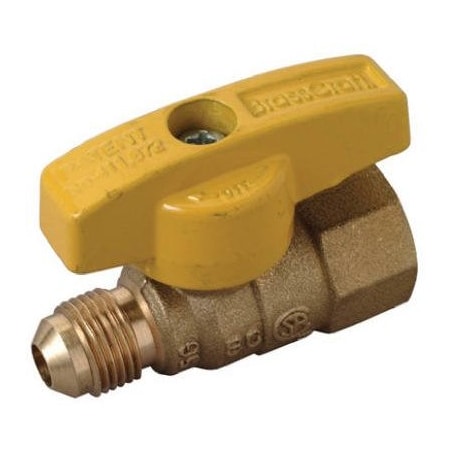 Brass Craft Service Parts 38x12Straig Gas Valve PSSL-12